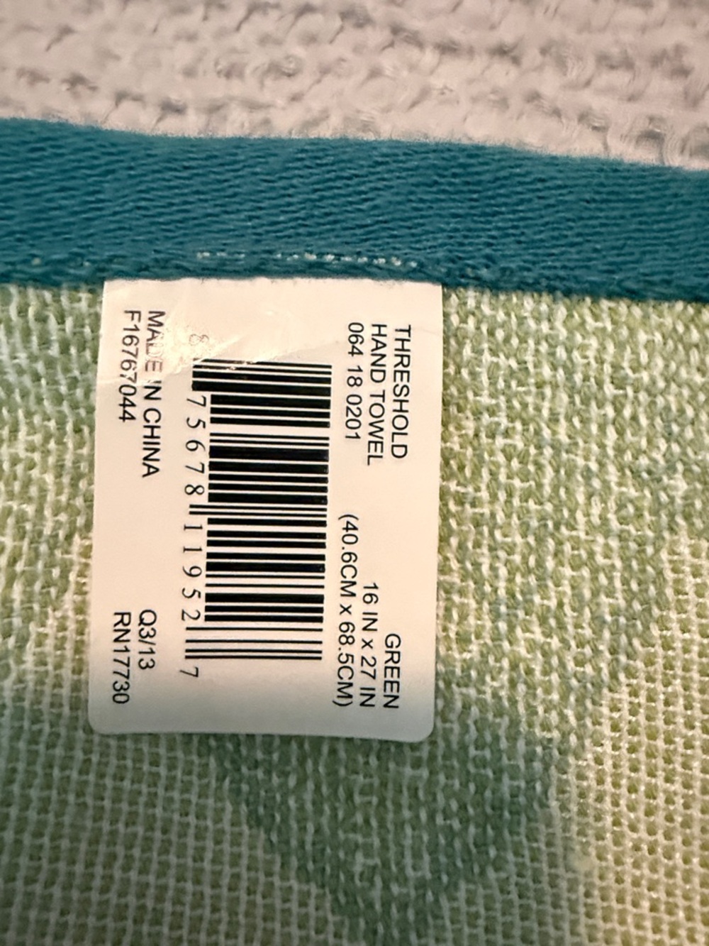 Hand towel/ wash cloth set New - Picture 5 of 5